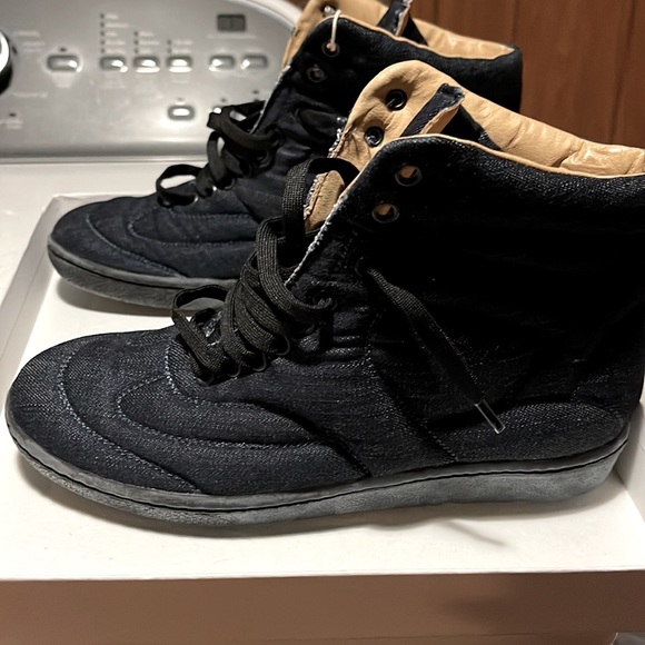 MM6 Madison Martin Margiela Denim Blue Sneakers - Picture 2 of 2